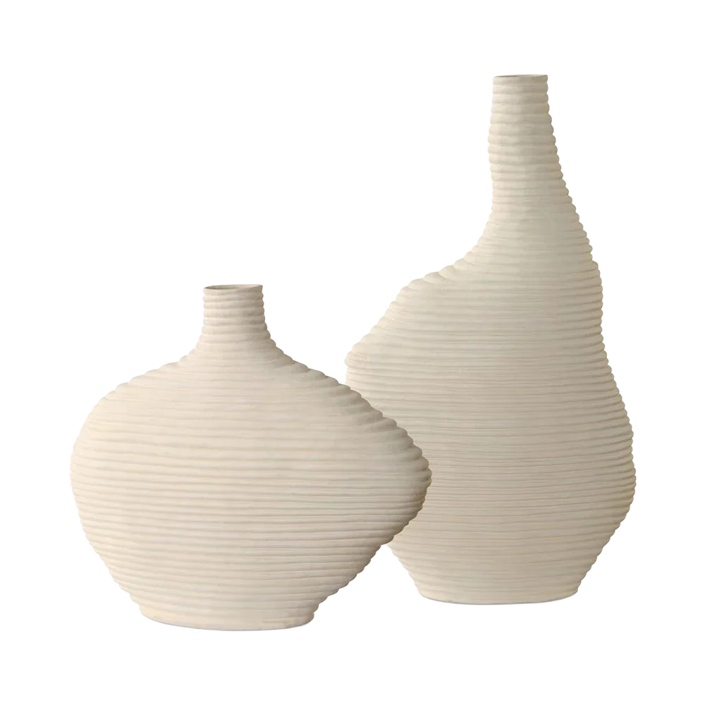 Ensemble de récipients Teraform blanc cassé