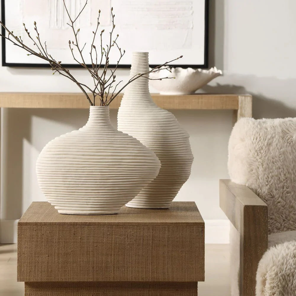 Ensemble de récipients Teraform blanc cassé