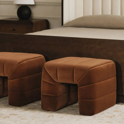 Tabouret Truffa Marron