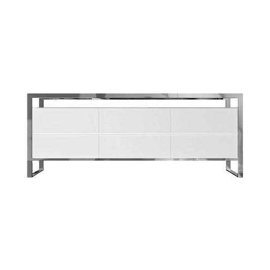 Commode Bari blanche 