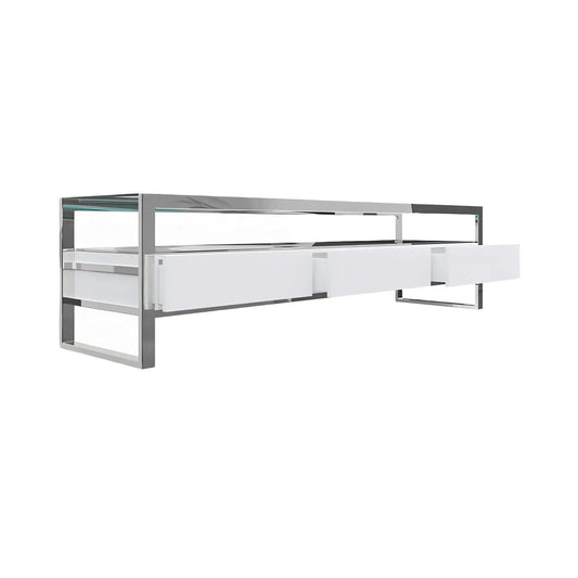 Meuble TV Bari Blanc