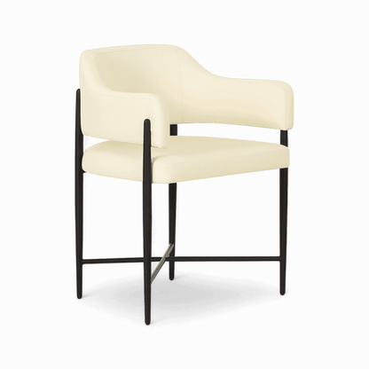 Chaise de salle à manger crème Mist