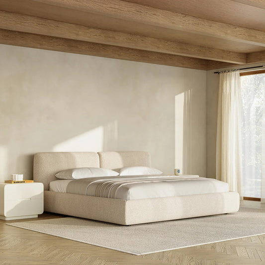 Lit Gabriele Blanc Boucle