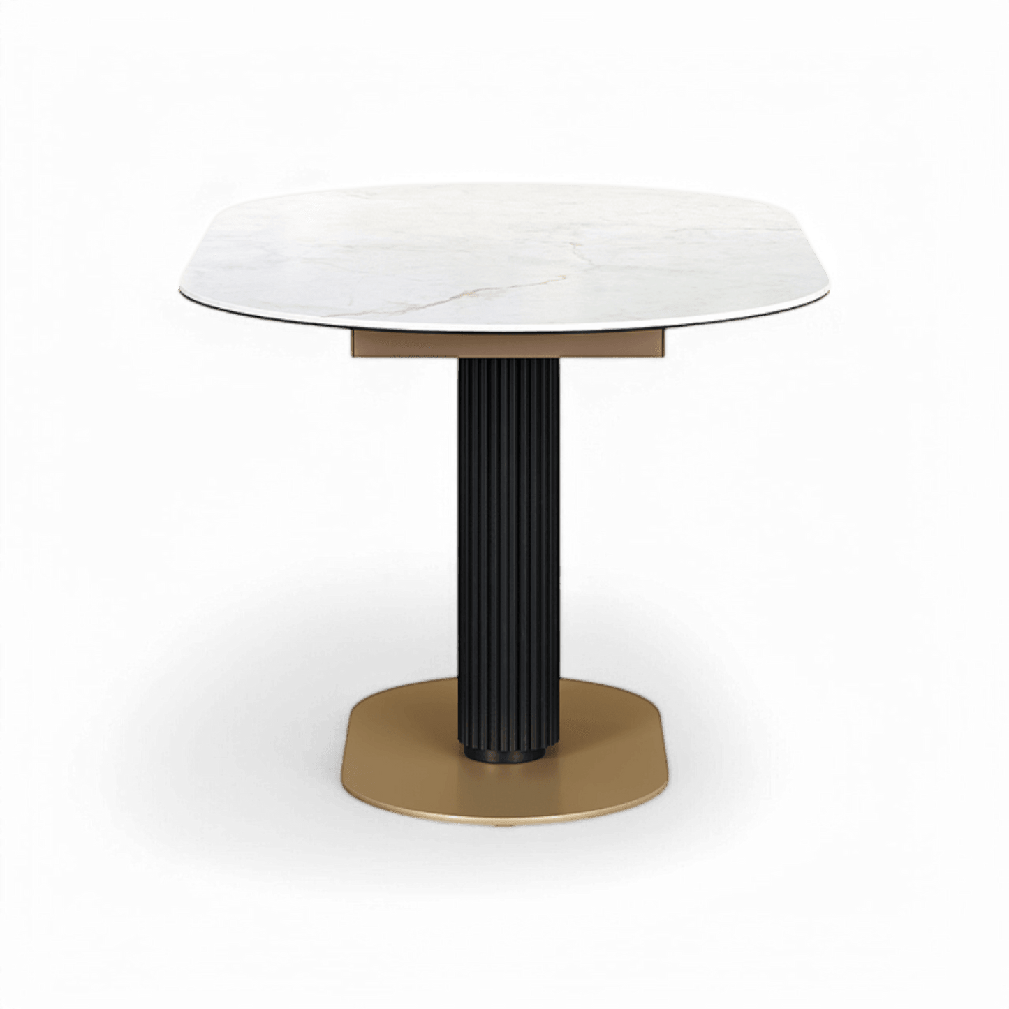 Table à manger extensible Luna blanche