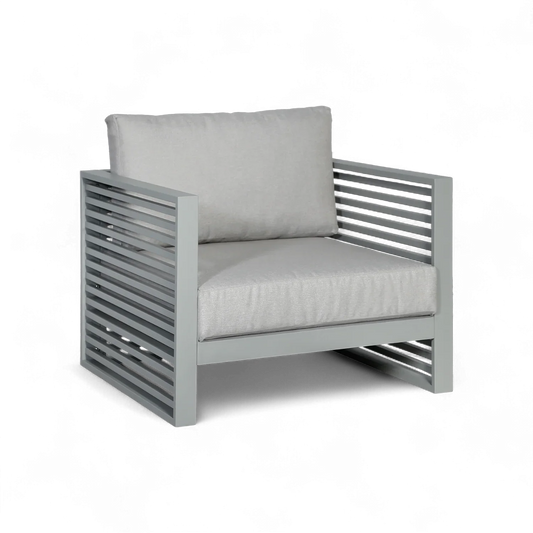 Fauteuil d'extérieur Mallorca gris