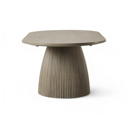 Table à manger rectangulaire Oxford en chêne gris