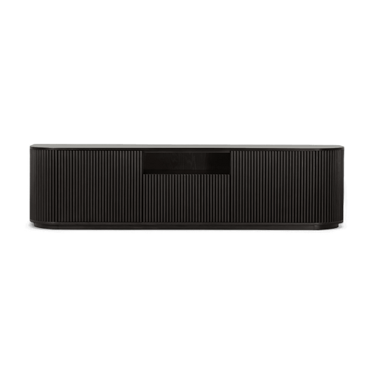Meuble TV Oxford en bois noir