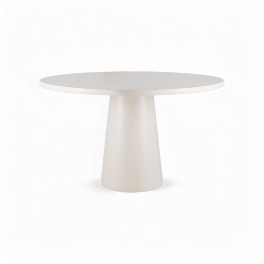 Table à manger Sable en albâtre et microciment