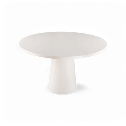 Table à manger Sable en albâtre et microciment