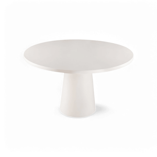 Table à manger Sable en albâtre et microciment