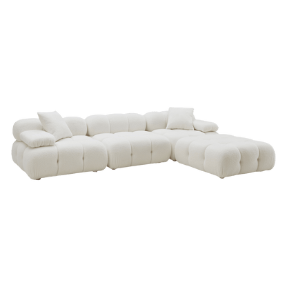 Canapé modulable 4 pièces Solace Off White