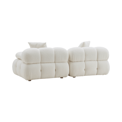 Causeuse modulaire Solace Off White