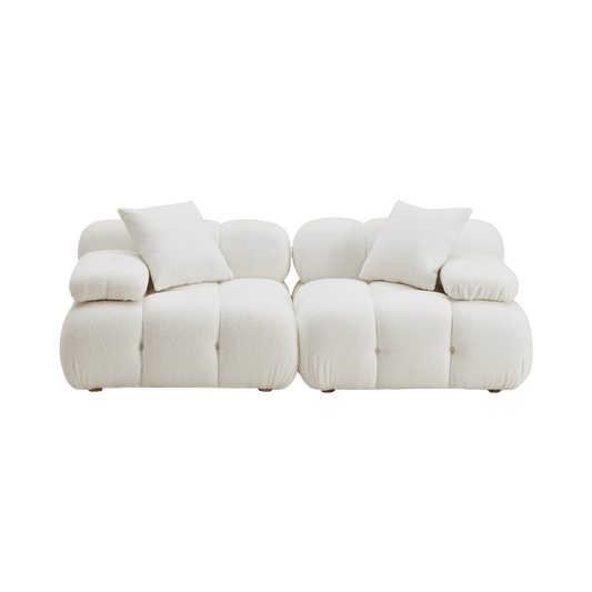 Causeuse modulaire Solace Off White