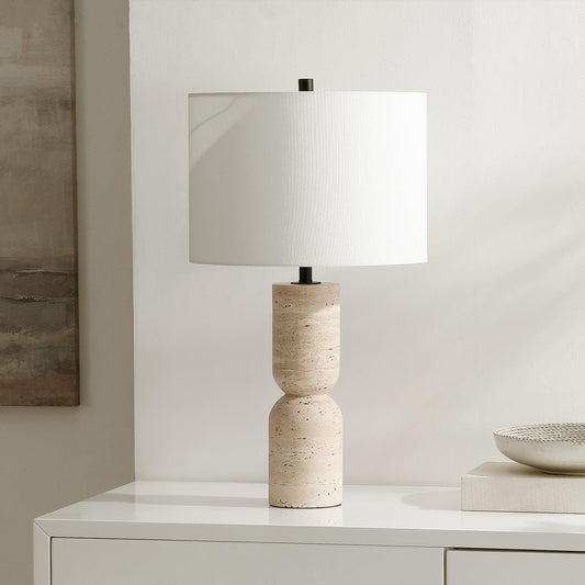 Lampe de table Vara Ivoire