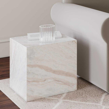 Table d'appoint en marbre Vittoria