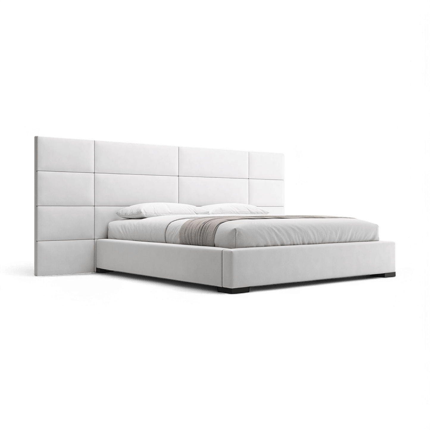 William Bed White