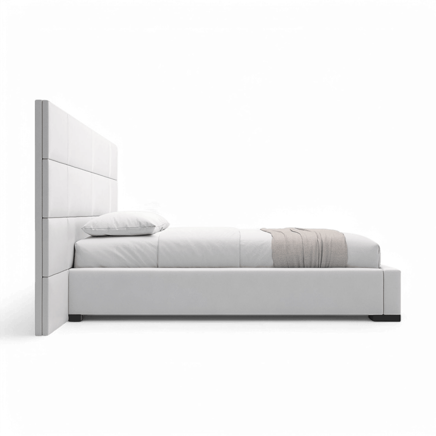 William Bed White
